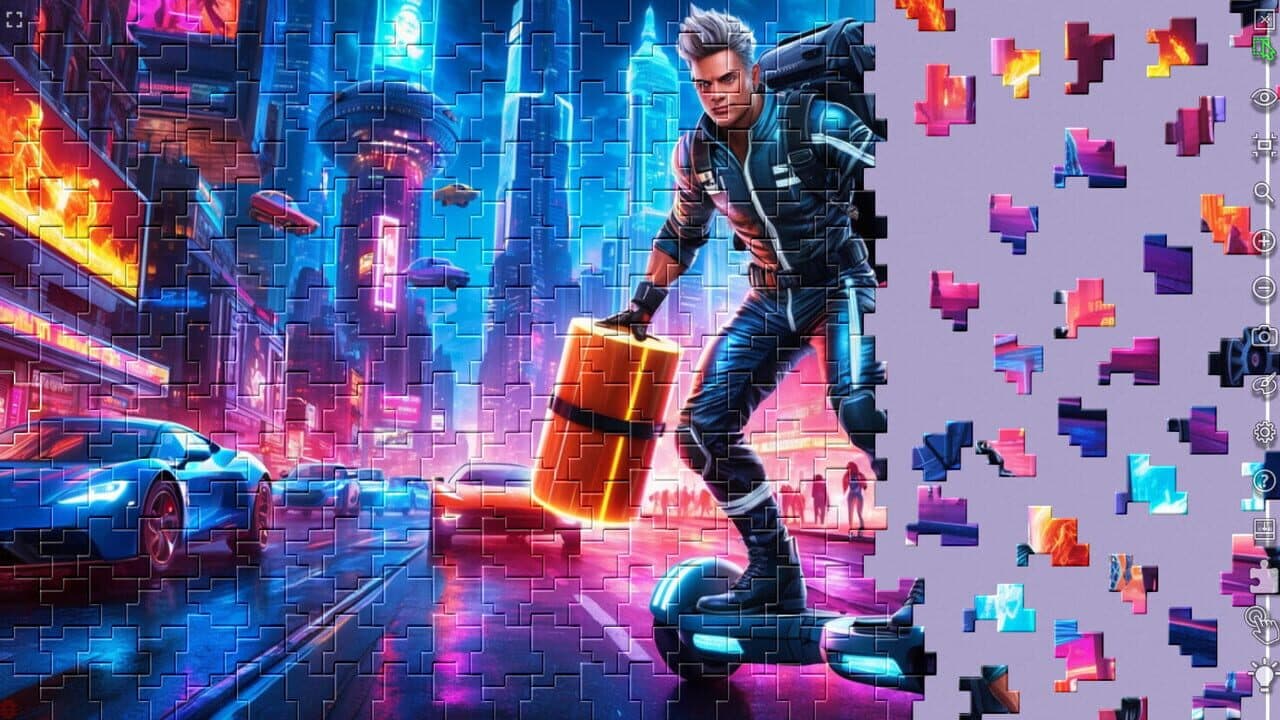 Master of Pieces Jigsaw Puzzle: Into the Future thumbnail 6