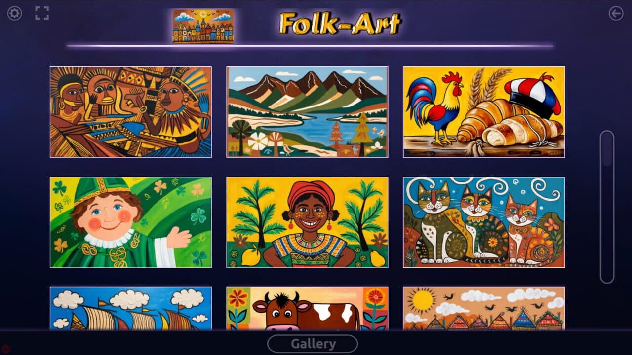 Master of Pieces Jigsaw Puzzle: Folk-Art thumbnail 8
