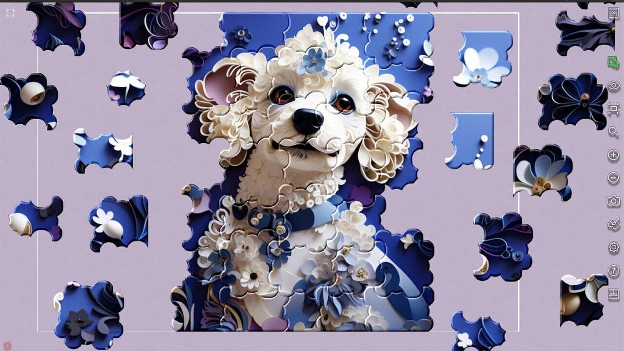 Master of Pieces Jigsaw Puzzle: Paper Whirls thumbnail 8