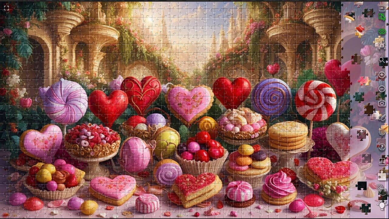 Master of Pieces Jigsaw Puzzle: Radiant Love screenshot 1