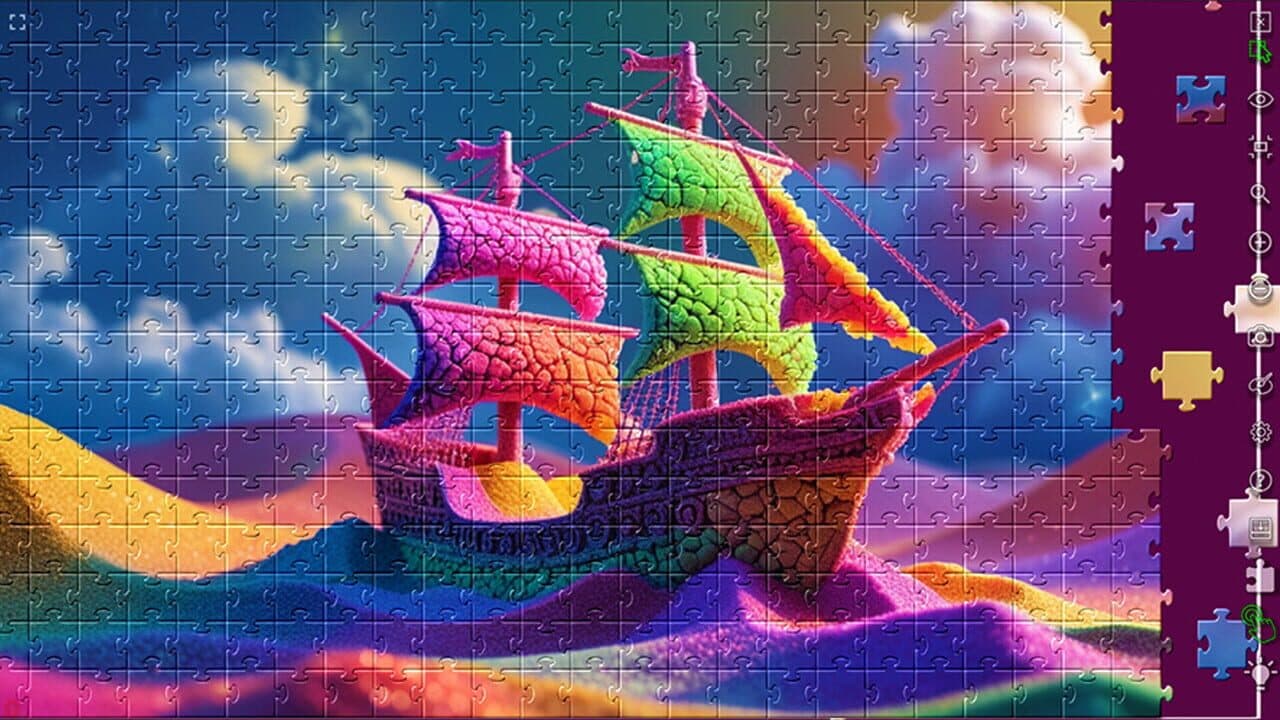 Master of Pieces Jigsaw Puzzle: Sand Art thumbnail 2
