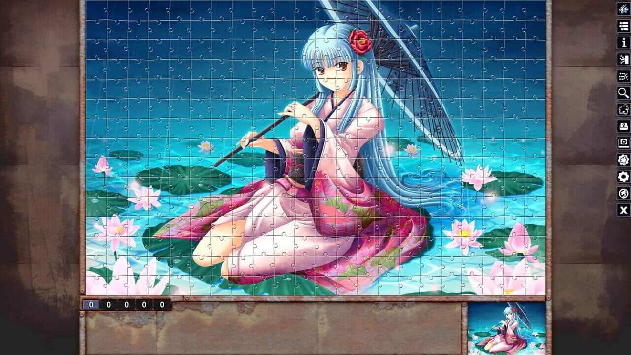 Pixel Puzzles: Illustrations & Anime - Jigsaw Pack: Geishas screenshot 1