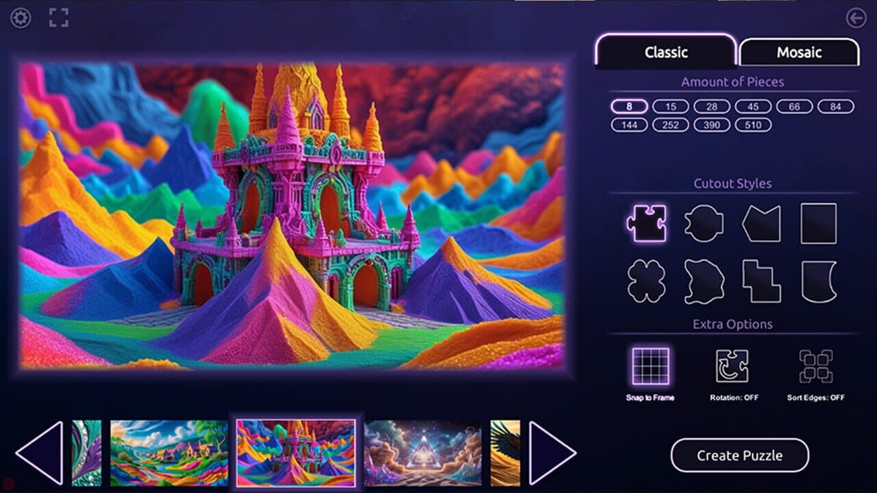Master of Pieces Jigsaw Puzzle: Sand Art thumbnail 4