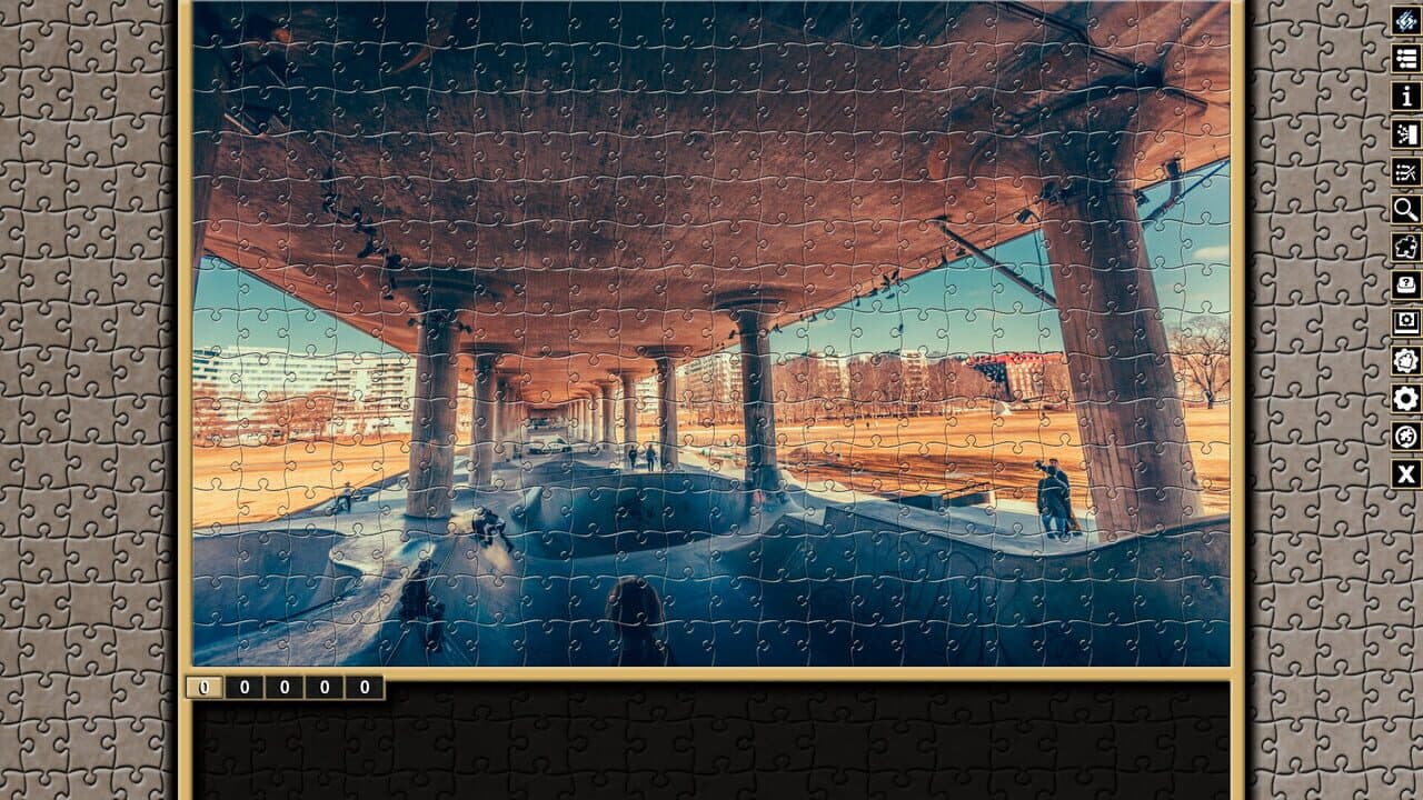 Pixel Puzzles Traditional Jigsaws: Extreme Sports screenshot 1