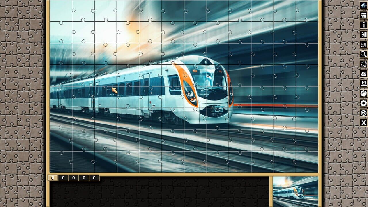 Pixel Puzzles Traditional Jigsaws: Locomotive thumbnail 11