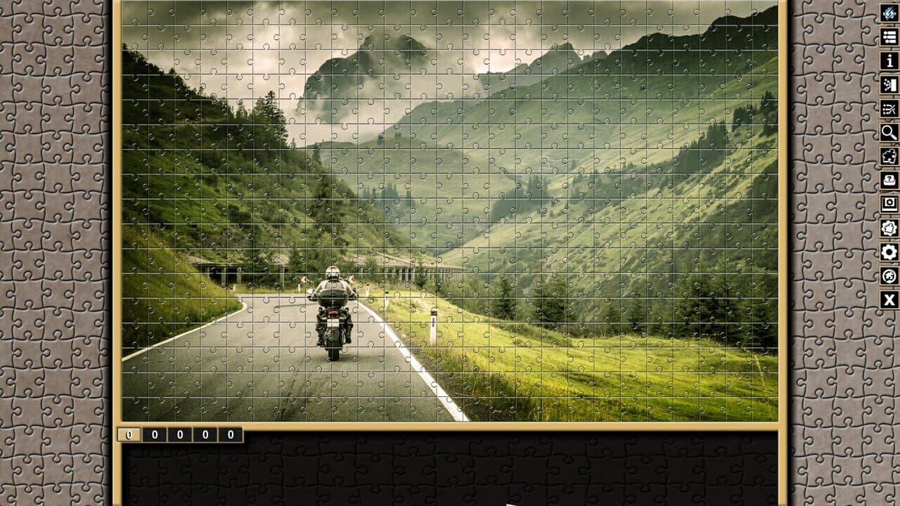 Pixel Puzzles Traditional Jigsaws: Motorbikes thumbnail 2