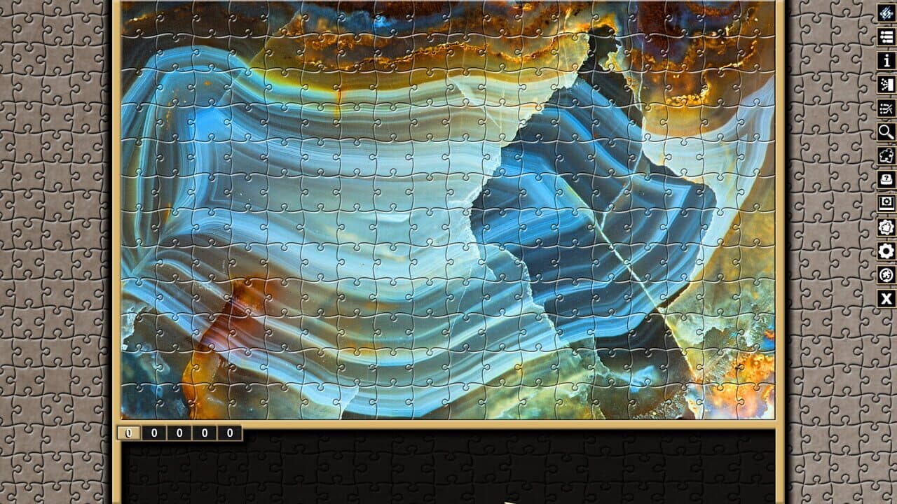 Pixel Puzzles Traditional Jigsaws: Geodes screenshot 1