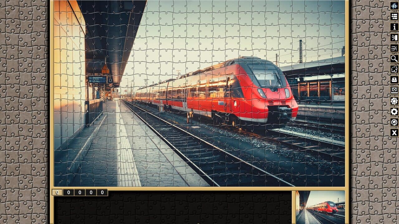 Pixel Puzzles Traditional Jigsaws: Locomotive thumbnail 12