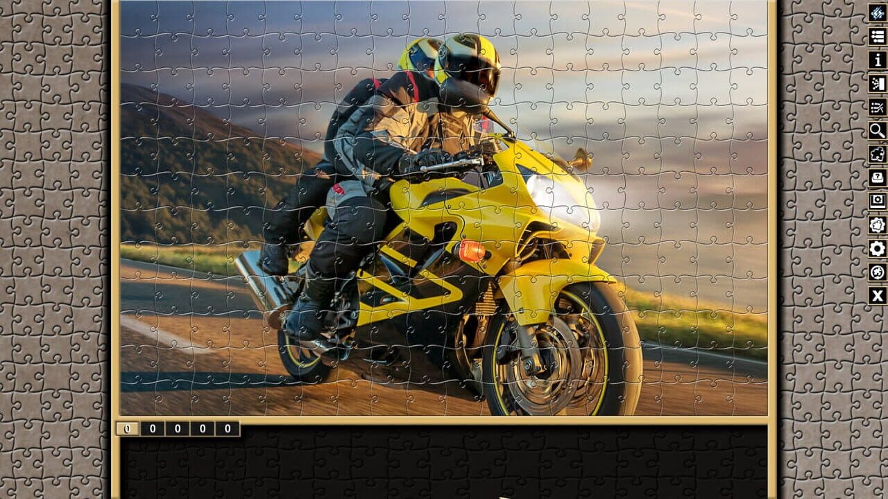 Pixel Puzzles Traditional Jigsaws: Motorbikes thumbnail 3