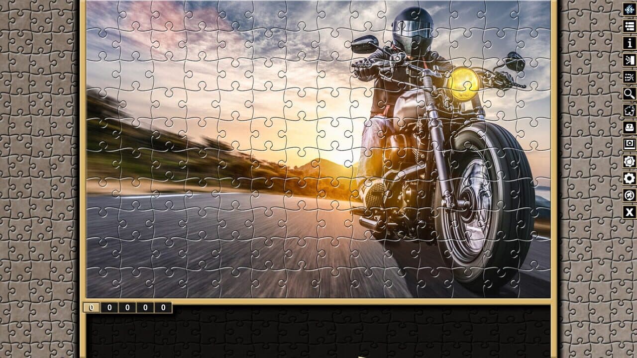 Pixel Puzzles Traditional Jigsaws: Motorbikes thumbnail 5