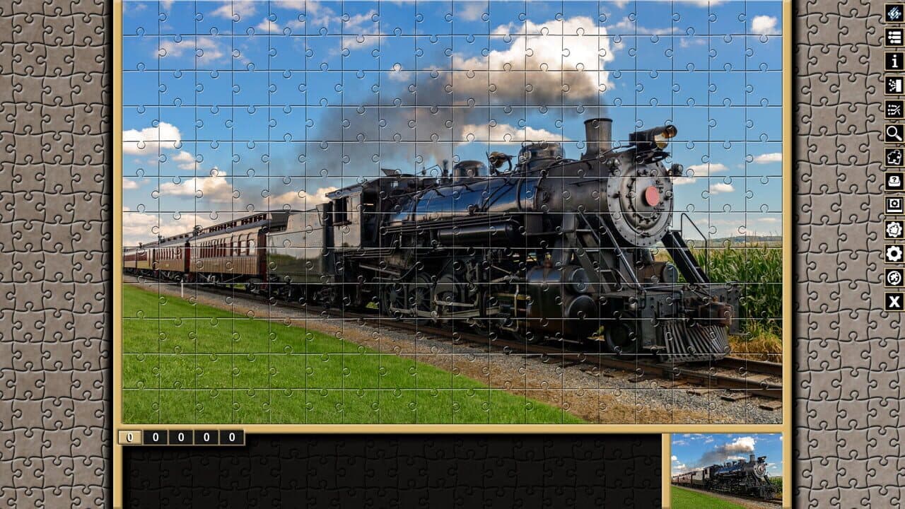 Pixel Puzzles Traditional Jigsaws: Locomotive thumbnail 6