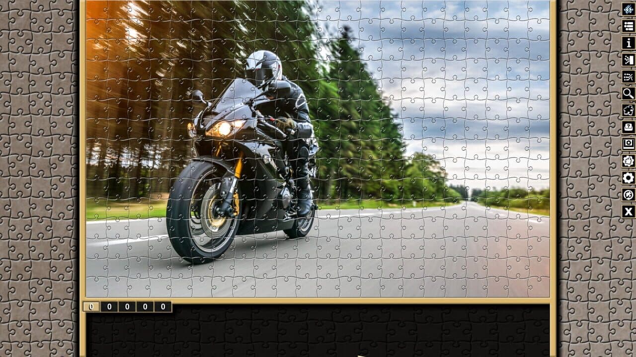 Pixel Puzzles Traditional Jigsaws: Motorbikes thumbnail 8