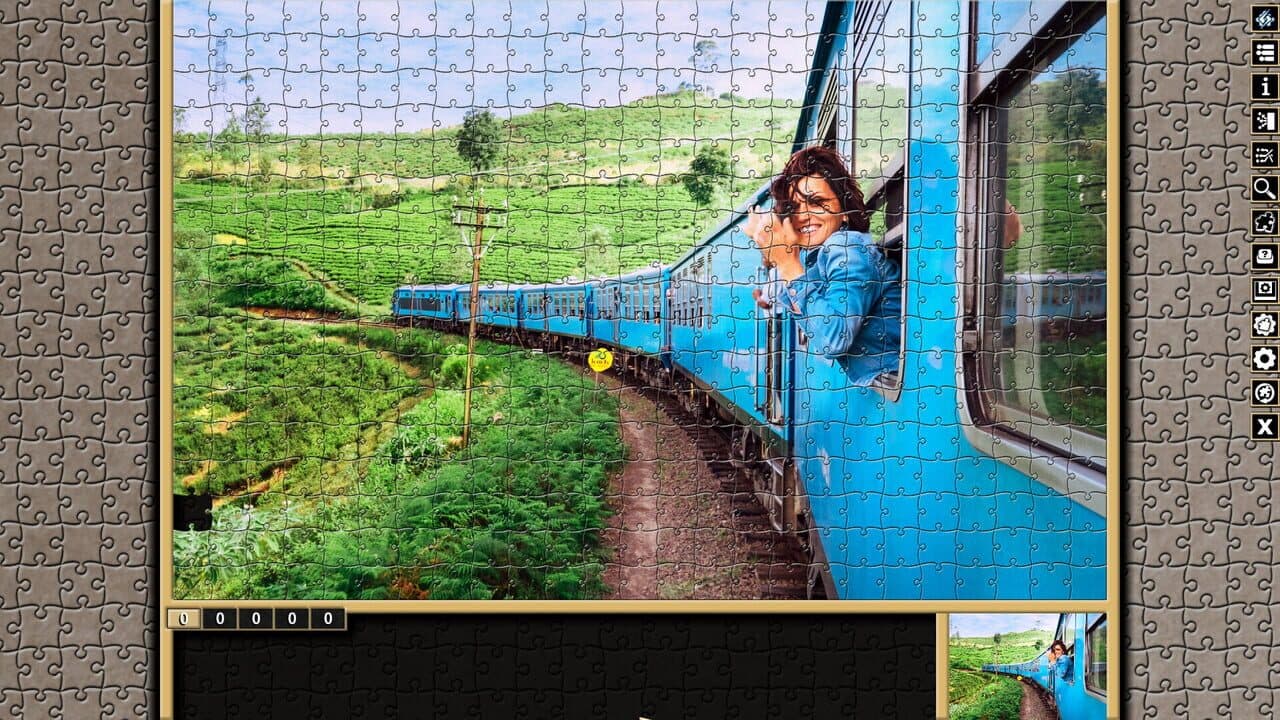 Pixel Puzzles Traditional Jigsaws: Locomotive thumbnail 7
