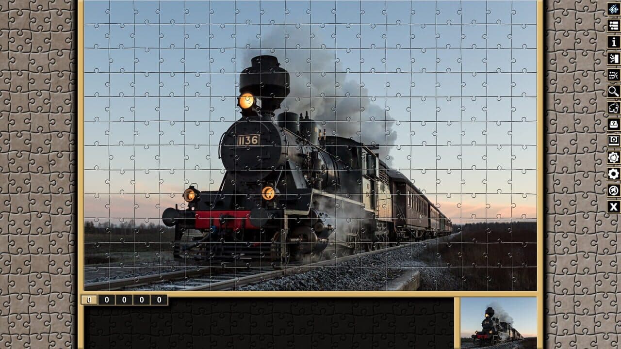 Pixel Puzzles Traditional Jigsaws: Locomotive thumbnail 9