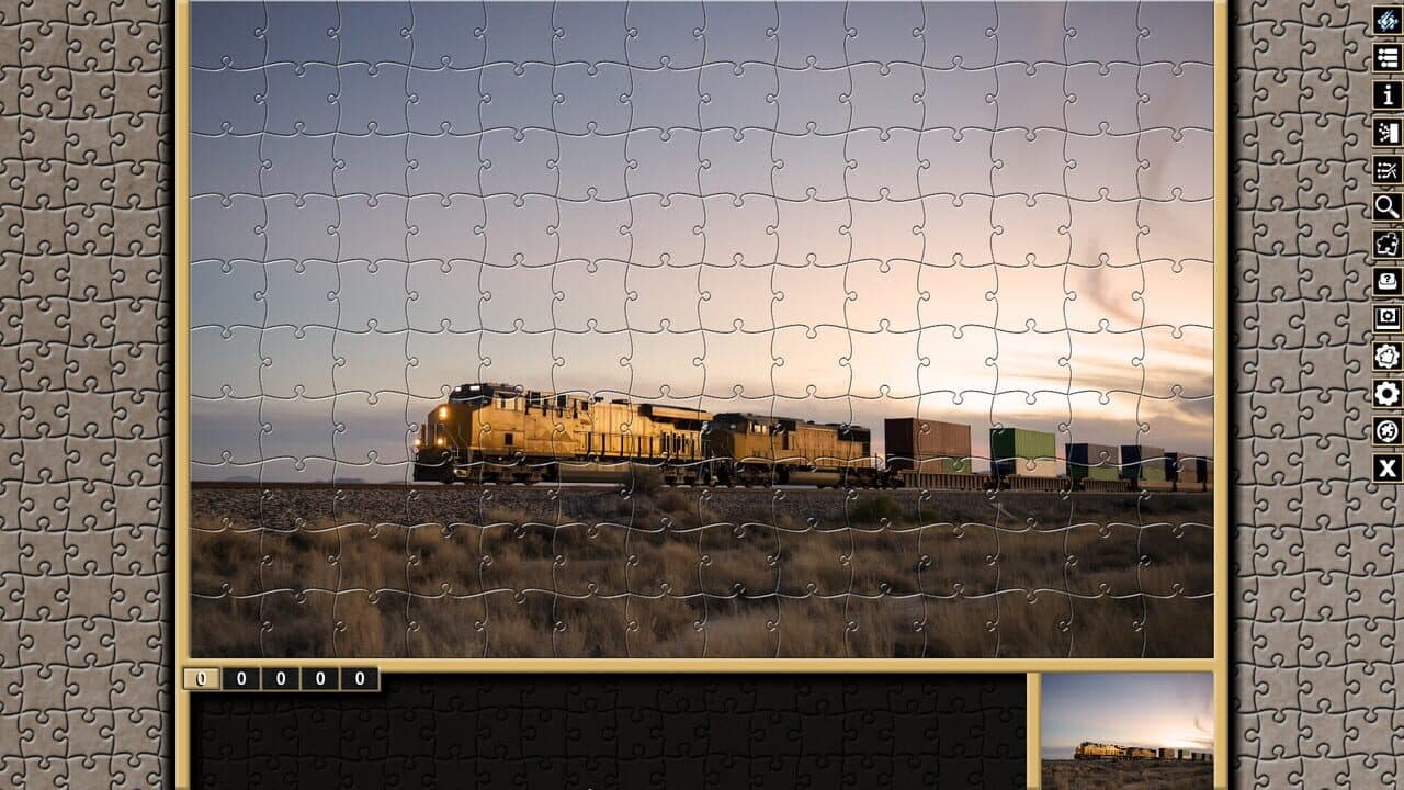 Pixel Puzzles Traditional Jigsaws: Locomotive thumbnail 10