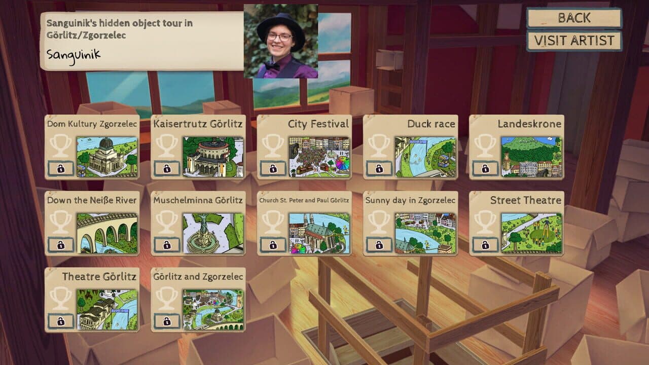 DACHstudio Puzzle Box: Sanguinik's hidden object tour in Görlitz/Zgorzelec screenshot 1