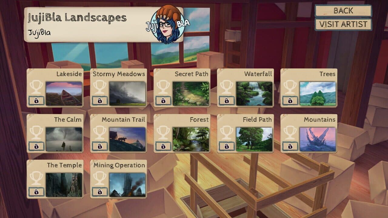 DACHstudio Puzzle Box: JujiBla Landscapes screenshot 1