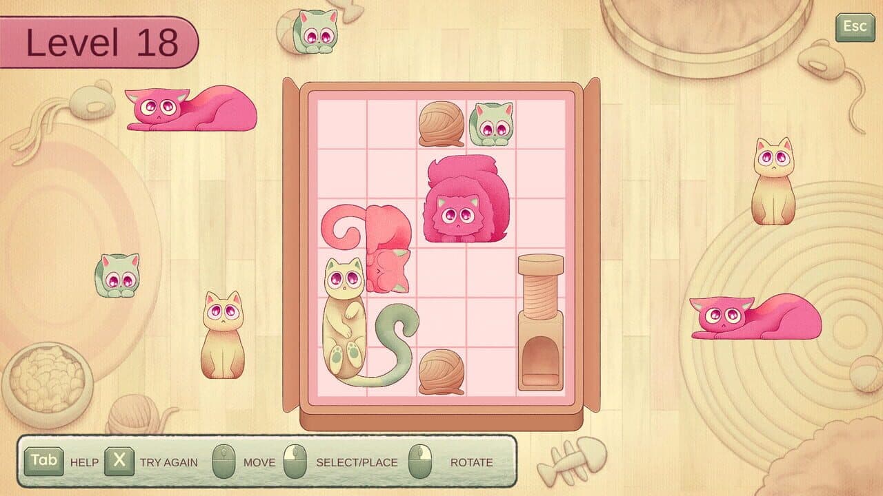 Fit My Cat: Cat's Puzzle Pack 1 screenshot 1