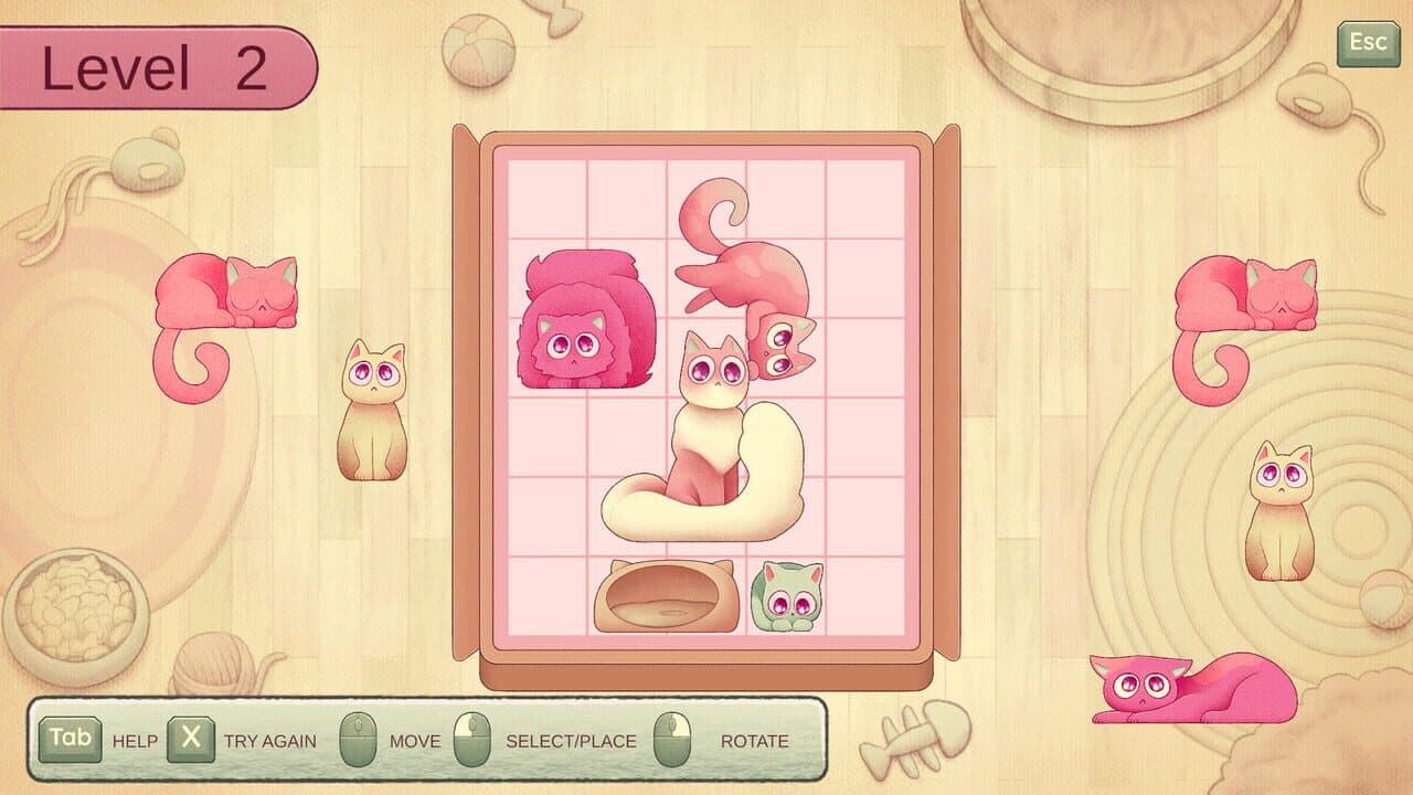Fit My Cat: Cat's Puzzle Pack 2 screenshot 1