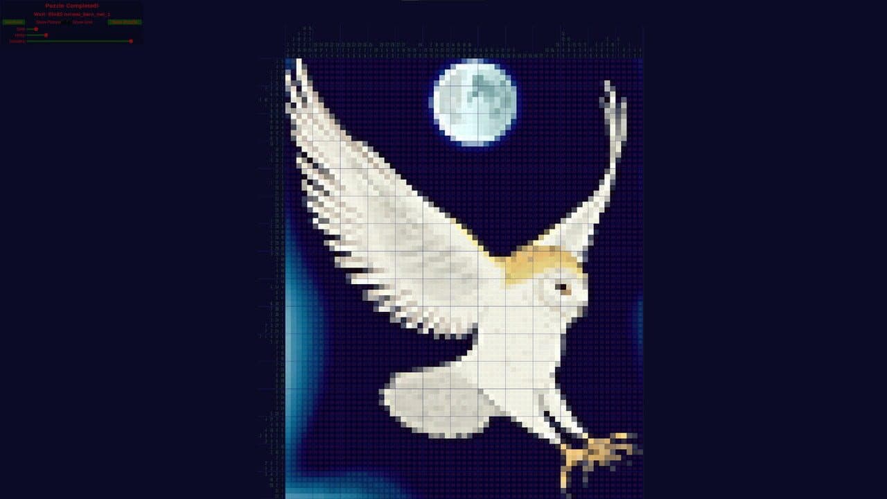 InfiniPicross 3: 100 Large Puzzles - Animals screenshot 1