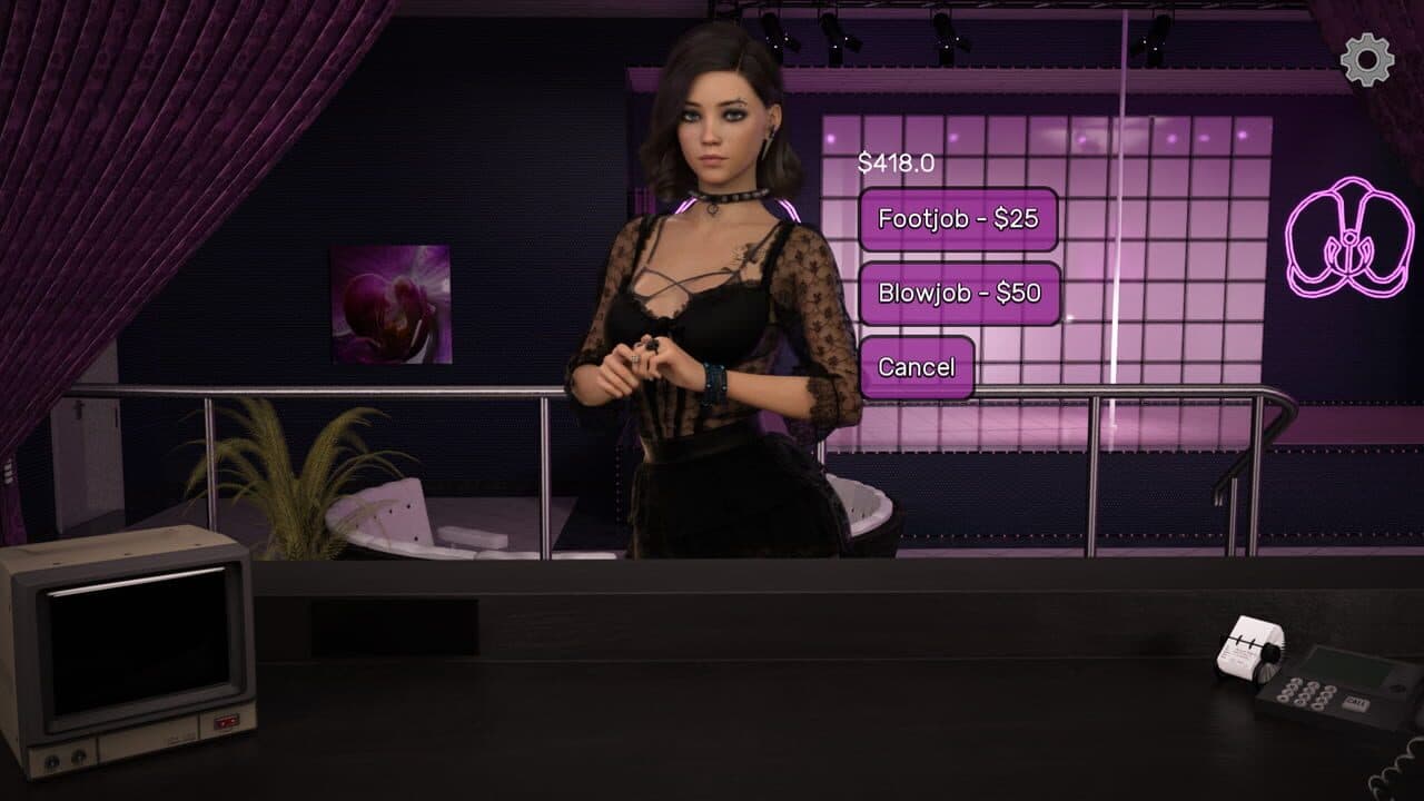 Purple Orchid screenshot 1
