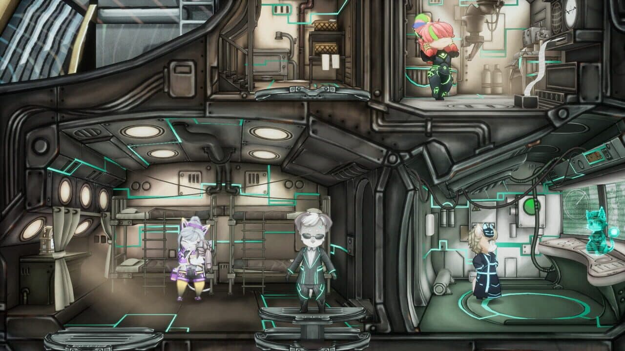Fuga: Melodies of Steel 3 - Cyberpunk Costume Pack thumbnail 2