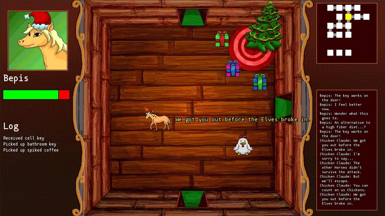 Christmas Horse 4 screenshot 1