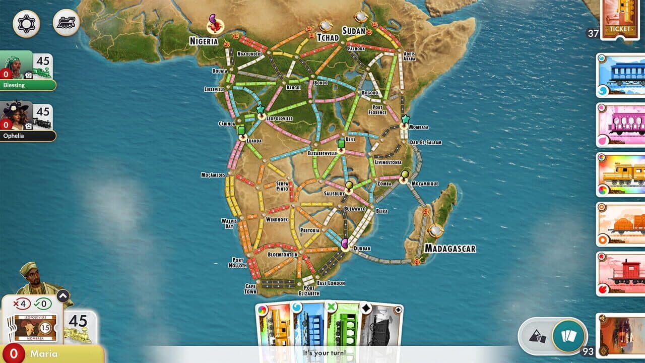 Ticket to Ride: Heart of Africa Expansion thumbnail 4