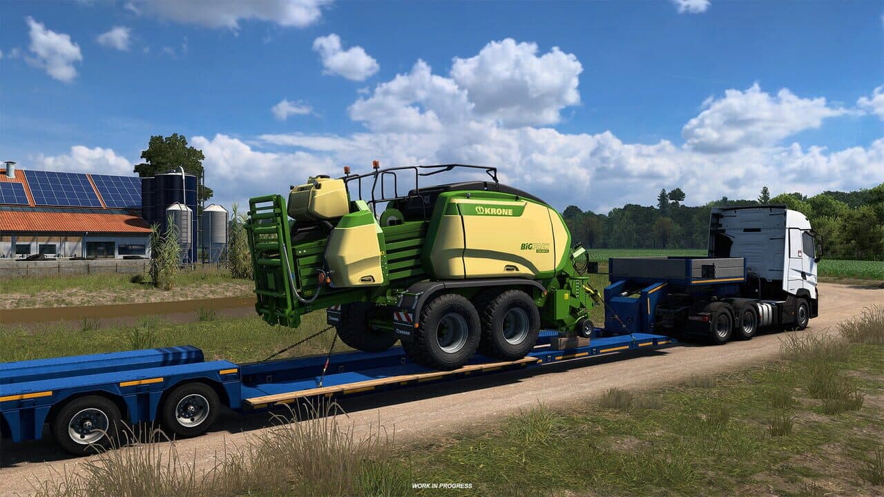 Euro Truck Simulator 2: KRONE Agriculture Equipment screenshot 1