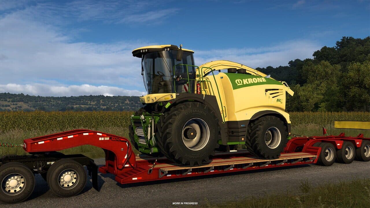 American Truck Simulator: KRONE Agriculture Equipment screenshot 1