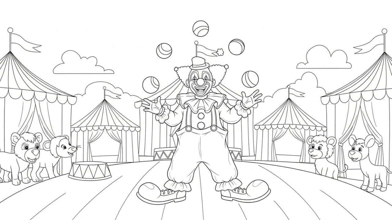 100 Cats Lost in Circus Escape screenshot 1