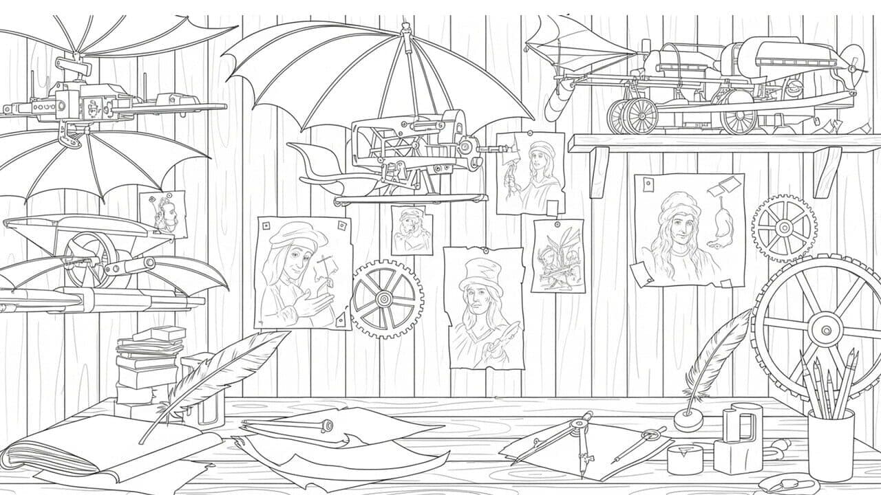 100 Cats Lost in Da Vinci’s Workshop thumbnail 3