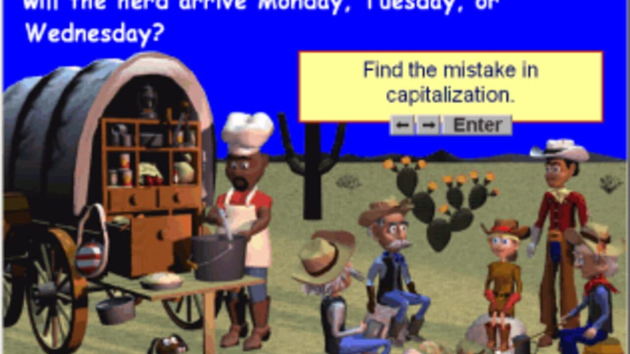 Chuck Wagon Bill's Language Skills screenshot 1