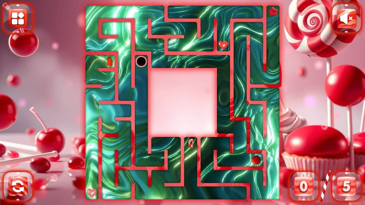 Sweetie Candy Maze: Red Cherry thumbnail 2
