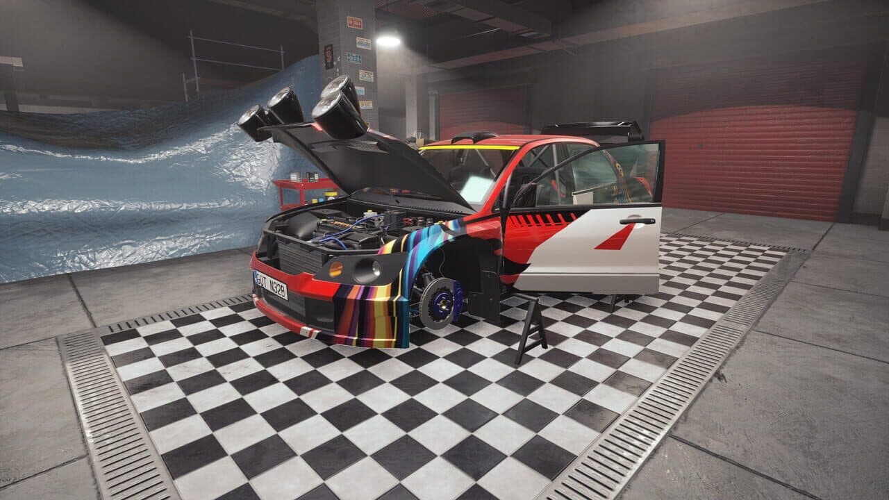 Rally Mechanic Simulator: Mizuduki SF 8 Turbo screenshot 1