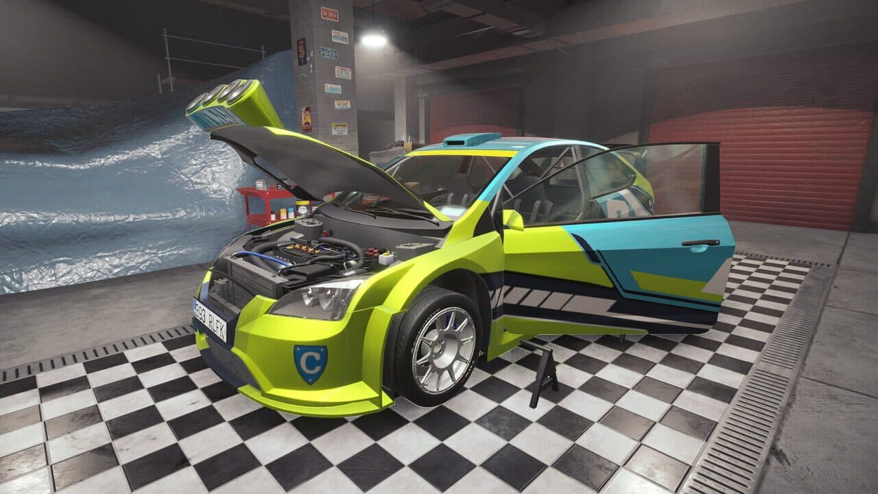 Rally Mechanic Simulator: Chaya Falcon Mk2 screenshot 1