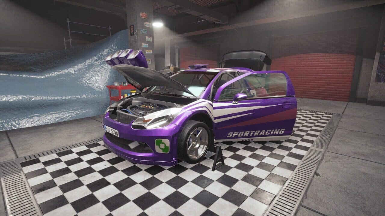 Rally Mechanic Simulator: Hromaz GS3 screenshot 1