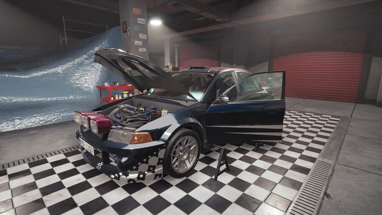 Rally Mechanic Simulator: Mizuduki Revloution screenshot 1