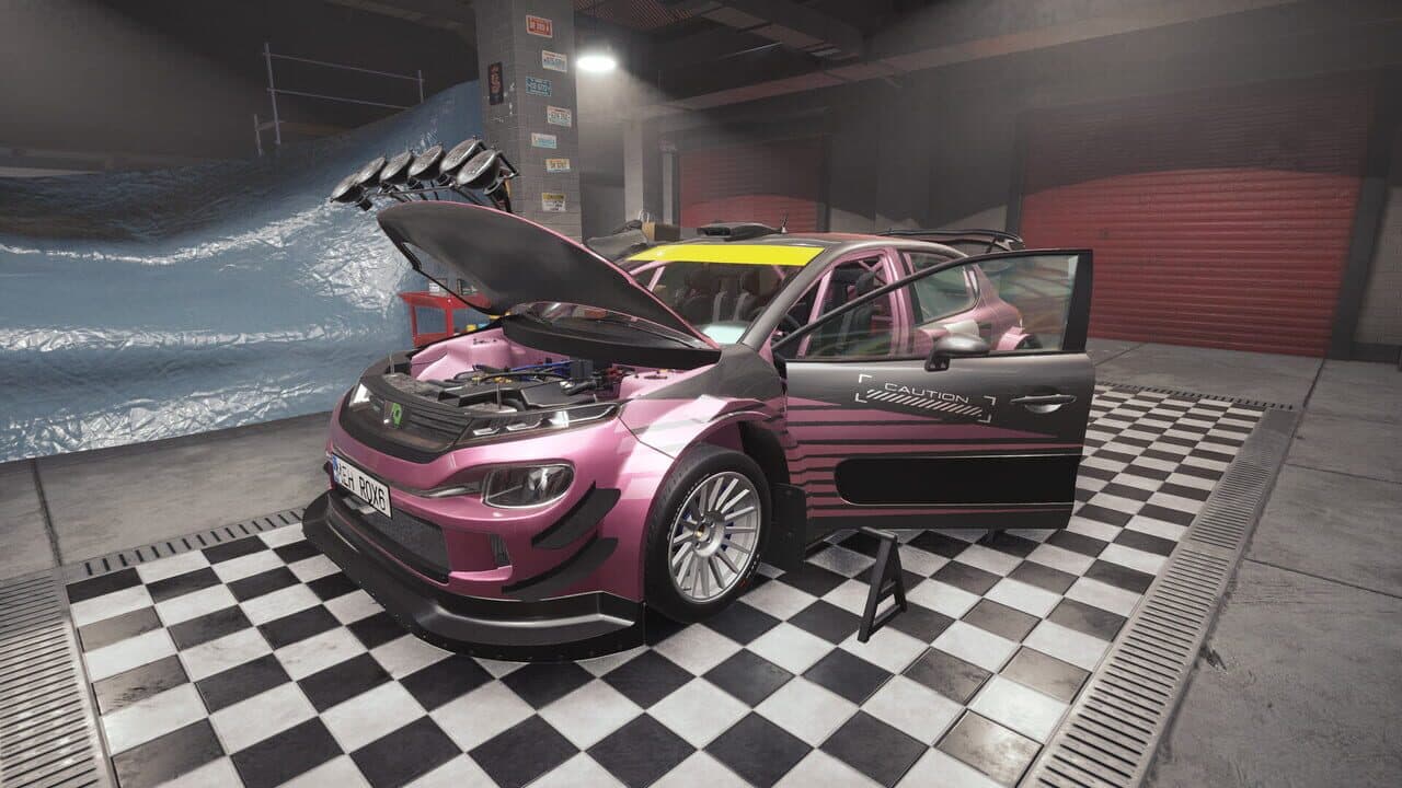 Rally Mechanic Simulator: Hromaz G4 screenshot 1