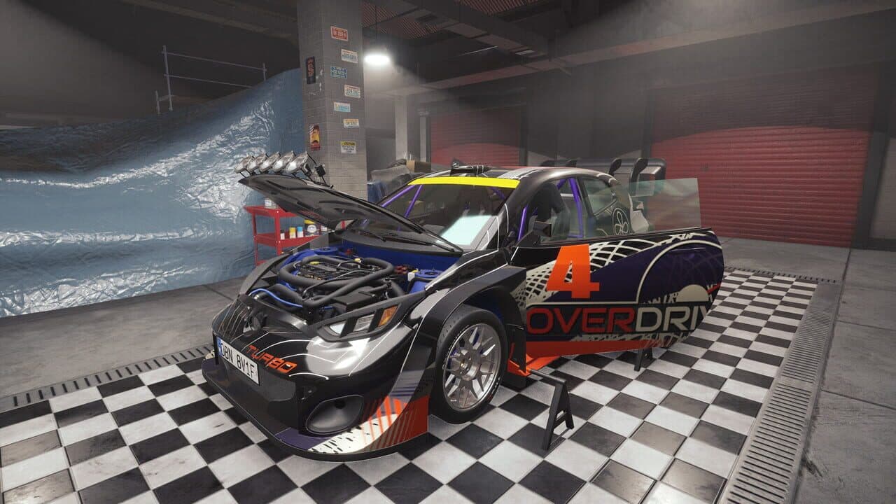 Rally Mechanic Simulator: Tamashimi Roadster screenshot 1