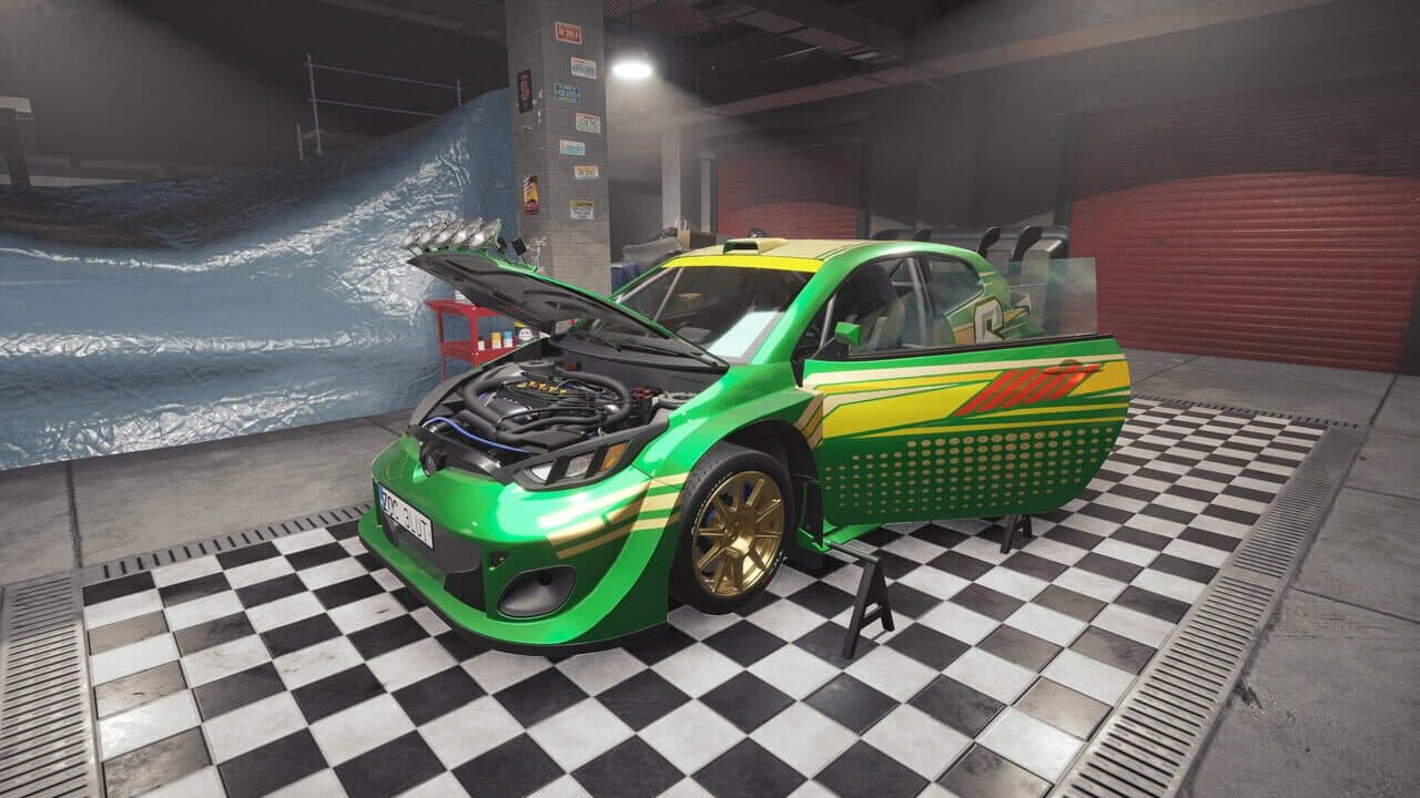 Rally Mechanic Simulator: Tamashimi Road Sprinter screenshot 1