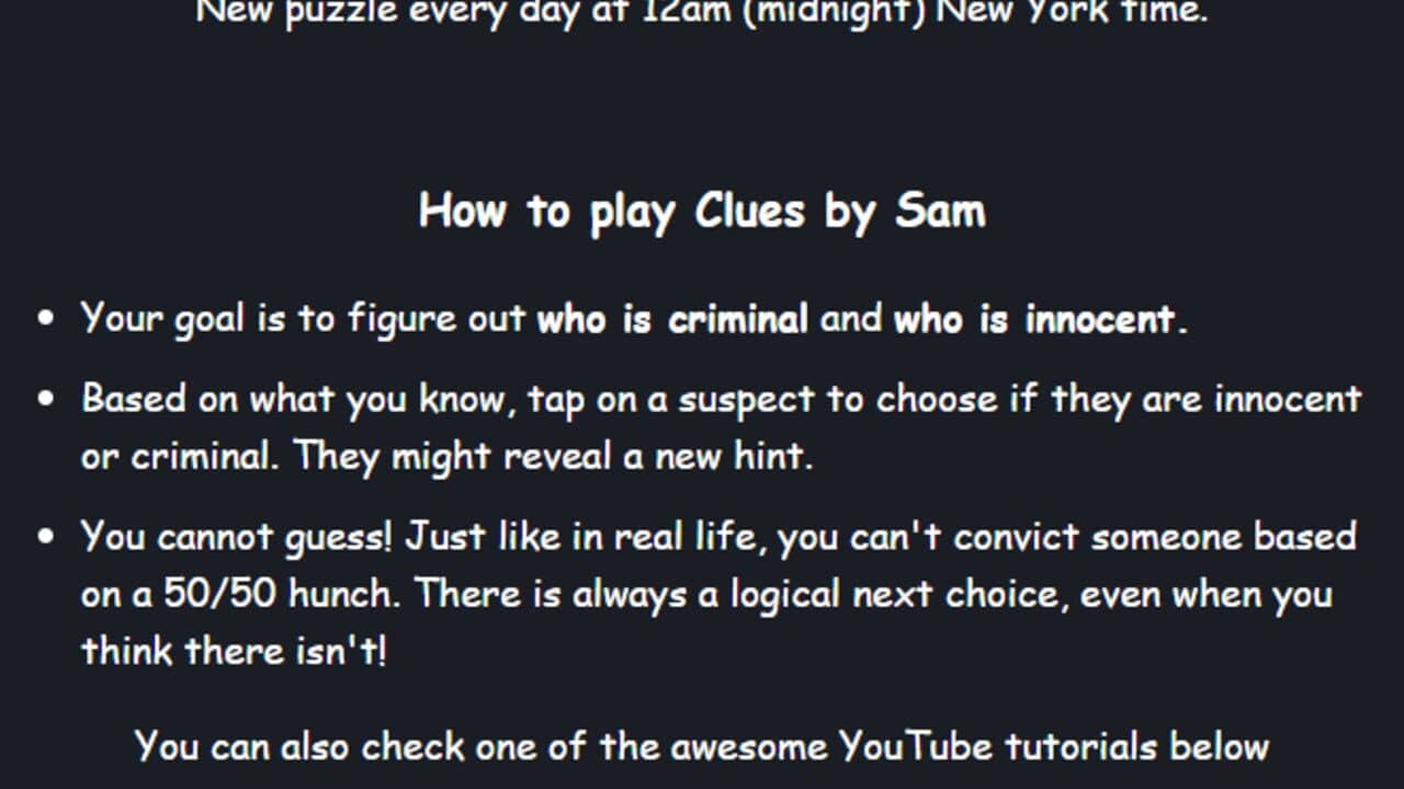 Clues By Sam thumbnail 2