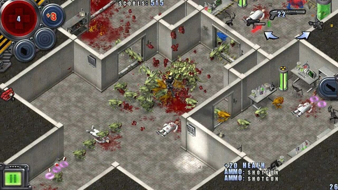 Doodle Devil & Alien Shooter screenshot 1
