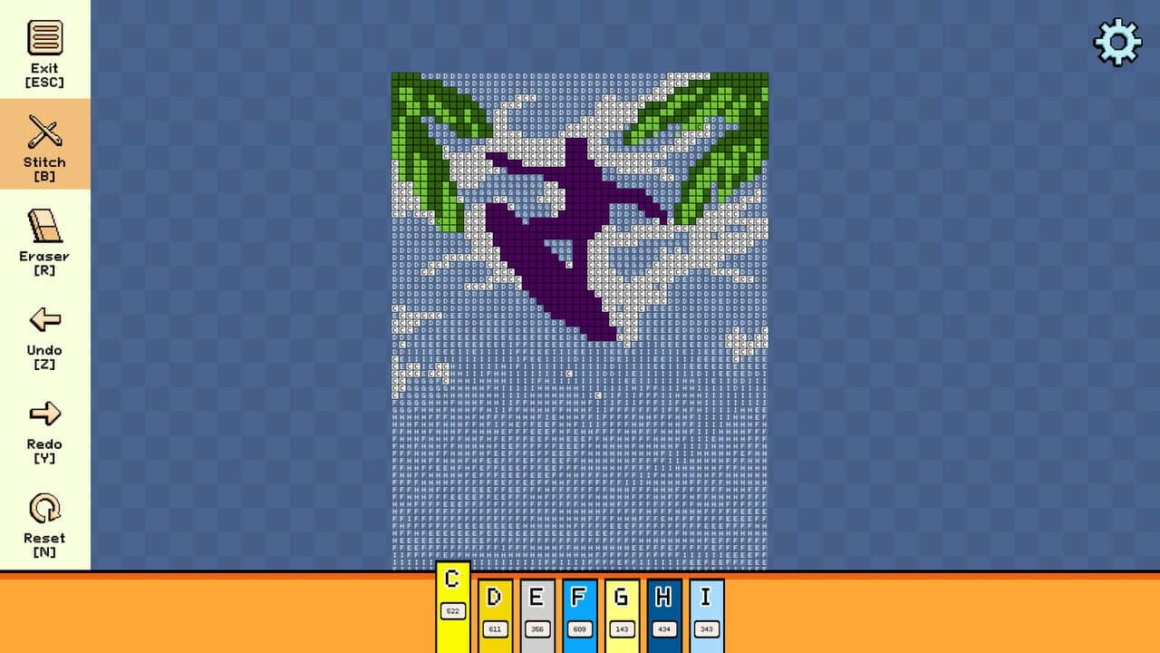 Pixel Cross Stitch: Color by Number - Summer Pack 2 thumbnail 2