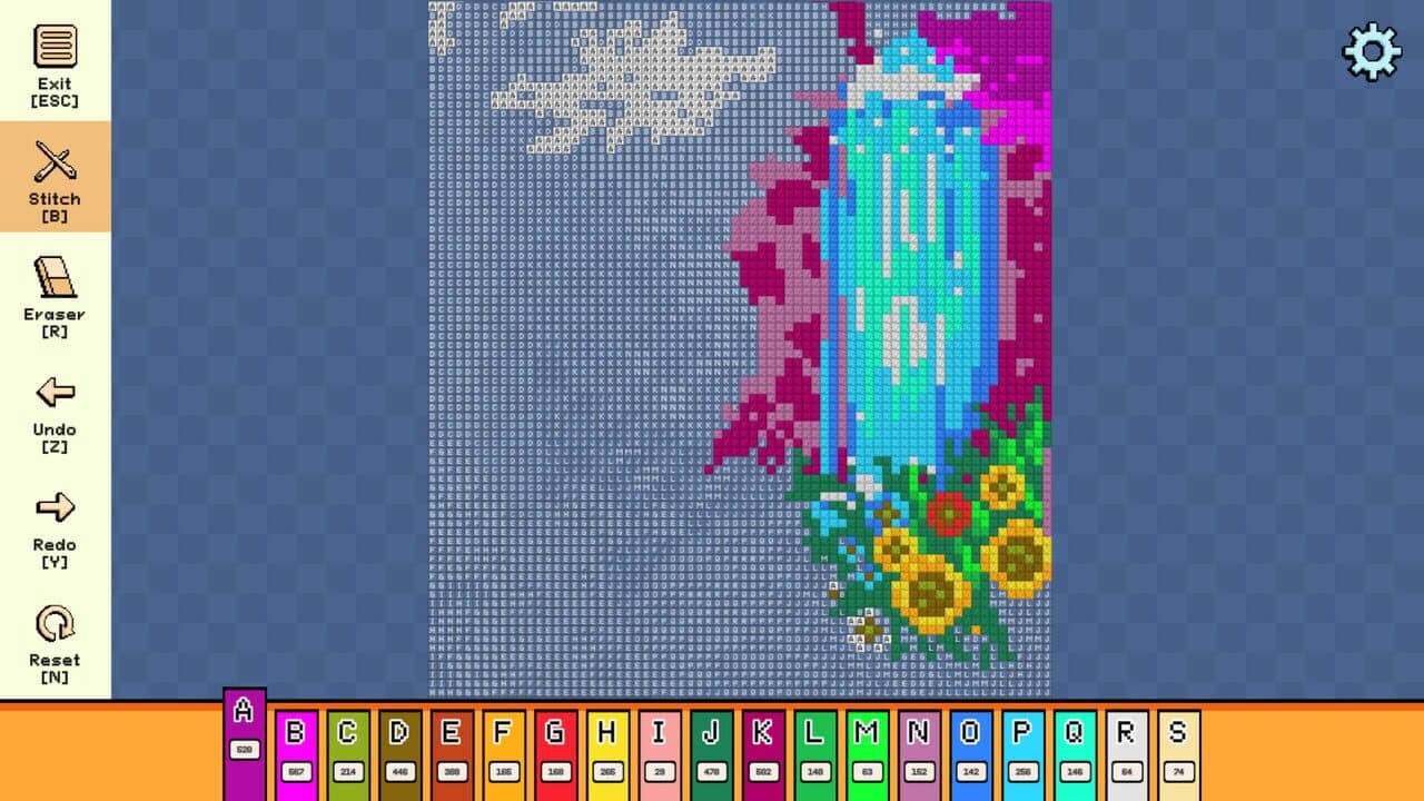 Pixel Cross Stitch: Color by Number - Enchanted Worlds Pack 2 thumbnail 3