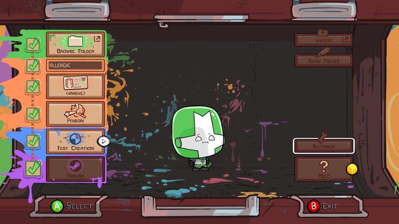 Castle Crashers: Painter Boss Paradise thumbnail 6