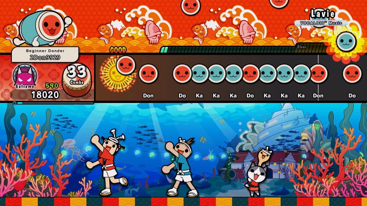 Taiko no Tatsujin: Rhythm Festival - Kagamine Rin, Kagamine Len Pack screenshot 1
