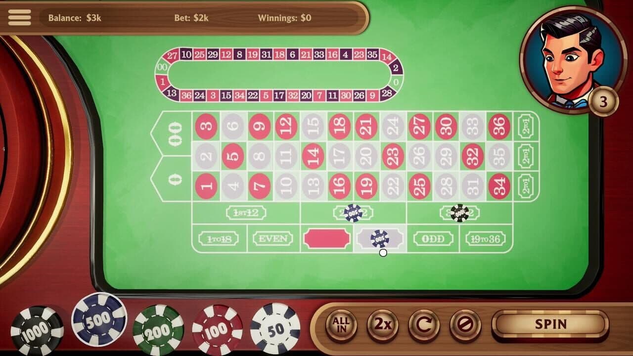 Hot Stakes Casino: American Roulette thumbnail 6