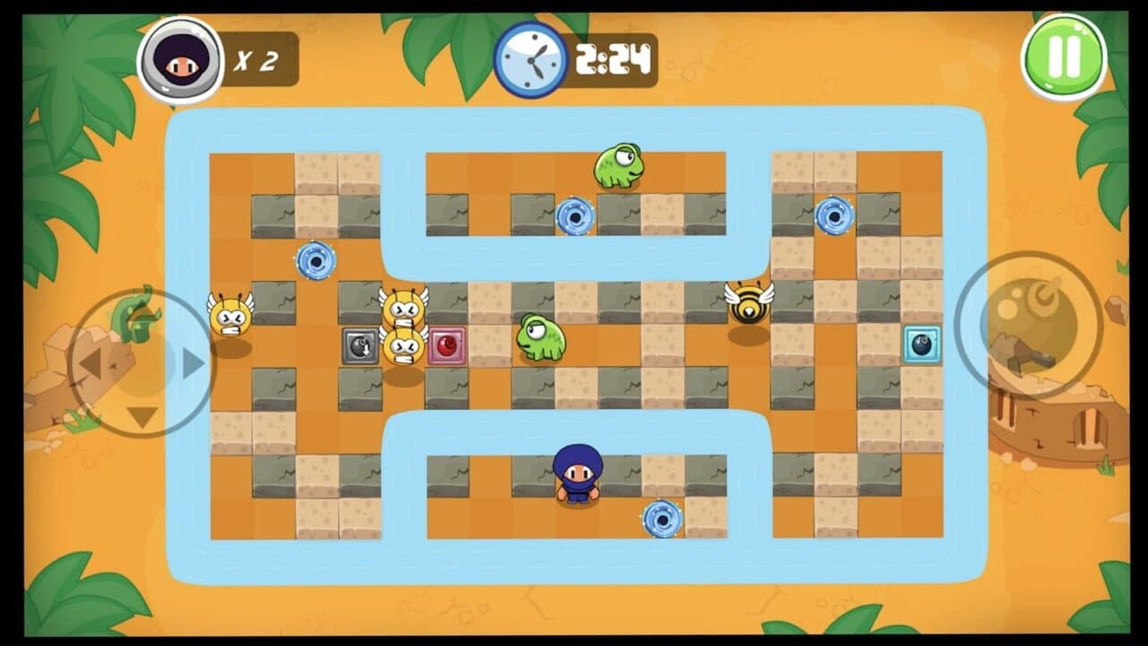Ninja Boy Adventures: Bomberman Edition thumbnail 3