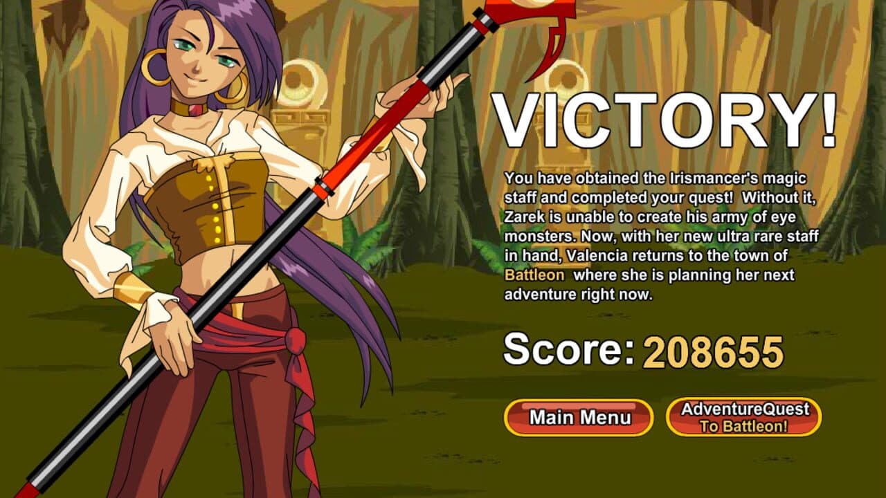 Valencia Surehunter: Staff of the Irismancer screenshot 1